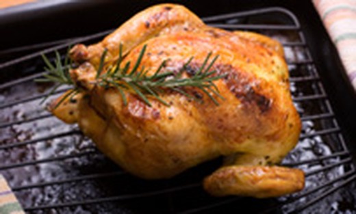 Garlic & Rosemary Roasted Cornish Game Hens